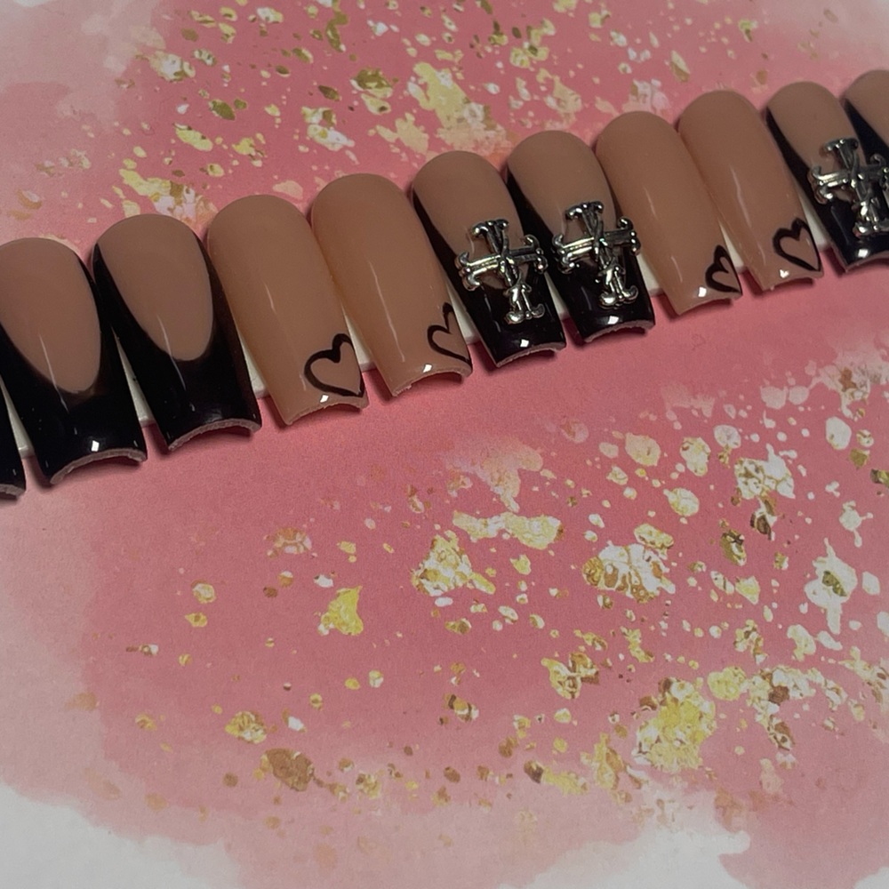 Hand made press on nails
